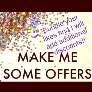 Bundle 2 or more and save!!!!